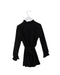 A Black Long Sleeve Dresses from Bonpoint in size 6T for girl. (Back View)