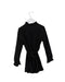 A Black Long Sleeve Dresses from Bonpoint in size 6T for girl. (Back View)