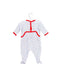 A Blue Long Sleeve Jumpsuits from Petit Bateau in size 0-3M for boy. (Back View)