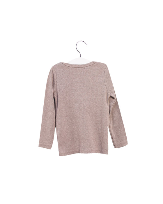 A Purple Cardigans from Beau Hudson in size 2T for girl. (Back View)