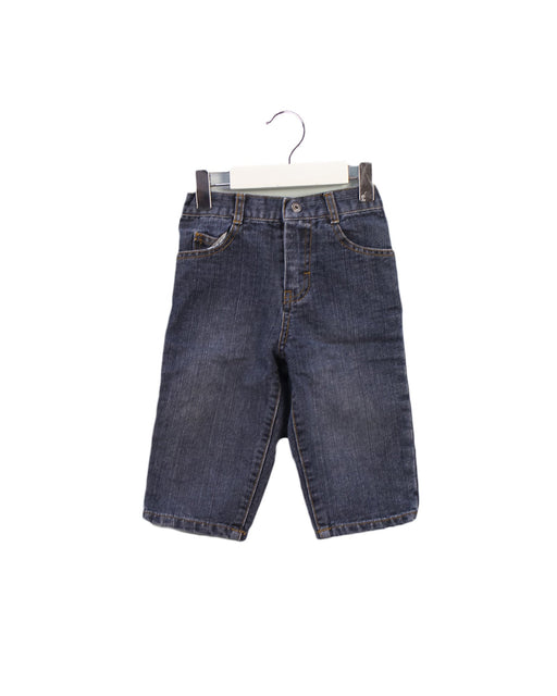 A Grey Jeans from Calvin Klein in size 6-12M for boy. (Front View)