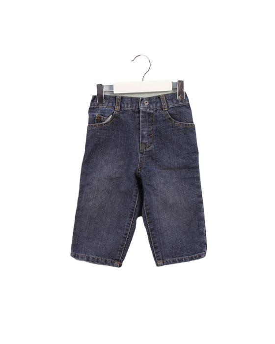 A Grey Jeans from Calvin Klein in size 6-12M for boy. (Front View)