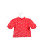 A Red Rash Guards from Archimede in size 3-6M for girl. (Back View)