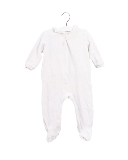 A White Long Sleeve Jumpsuits from Carrément Beau in size 6-12M for girl. (Front View)