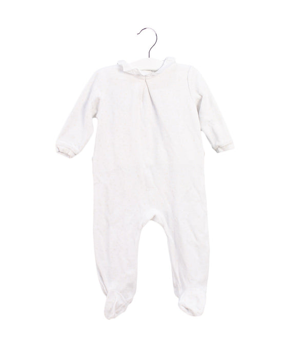 A White Long Sleeve Jumpsuits from Carrément Beau in size 6-12M for girl. (Front View)