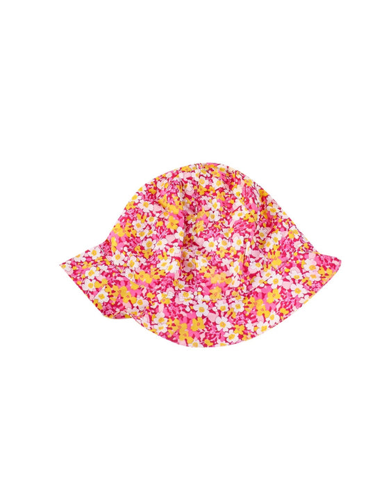 A Pink Sun Hats from Jacadi in size O/S for girl. (Front View)