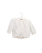 A Ivory Long Sleeve Tops from Caramel Baby & Child in size 3-6M for girl. (Front View)