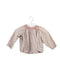 A Pink Long Sleeve Tops from Bonpoint in size 3-6M for girl. (Front View)