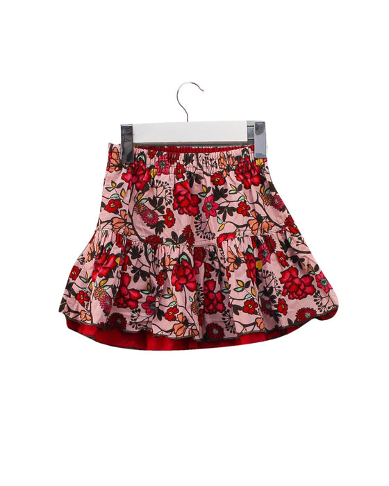A Red Short Skirts from Catimini in size 2T for girl. (Back View)