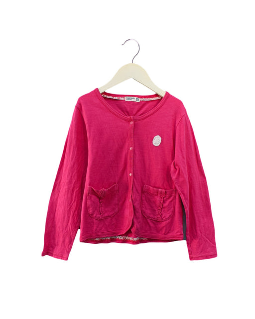 A Pink Cardigans from Ragmart in size 5T for girl. (Front View)