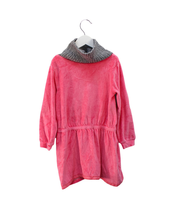 A Pink Sweater Dresses from Sanrio in size 5T for girl. (Back View)