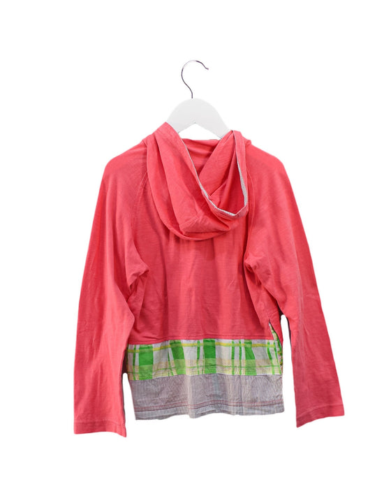 A Pink Lightweight Jackets from Ragmart in size 5T for girl. (Back View)