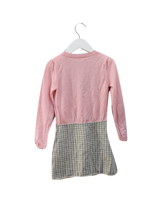 A Pink Sweater Dresses from Nicholas & Bears in size 3T for girl. (Back View)