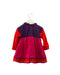 A Pink Long Sleeve Dresses from Catimini in size 2T for girl. (Back View)