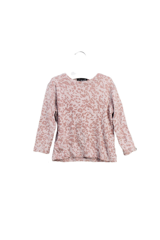 A Pink Crewneck Sweatshirts from A for Apple in size 12-18M for girl. (Front View)