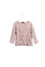 A Pink Crewneck Sweatshirts from A for Apple in size 12-18M for girl. (Front View)