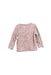 A Pink Crewneck Sweatshirts from A for Apple in size 12-18M for girl. (Back View)