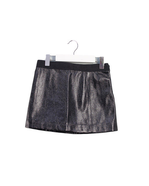 A Black Short Skirts from Milly Minis in size 6T for girl. (Front View)