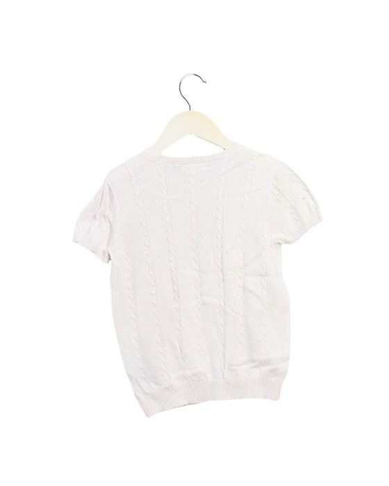 A Ivory Short Sleeve Tops from Nicholas & Bears in size 4T for girl. (Back View)