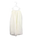 A White Sleeveless Dresses from Bonpoint in size 12Y for girl. (Front View)