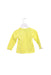 A Yellow Long Sleeve Tops from Hilly Chrisp in size 6-12M for girl. (Back View)