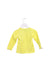 A Yellow Long Sleeve Tops from Hilly Chrisp in size 6-12M for girl. (Back View)