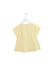 A Yellow Short Sleeve T Shirts from Zimmermann in size 4T for girl. (Back View)