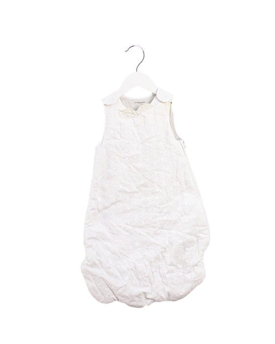 A White Sleepsacs from Vertbaudet in size 0-3M for girl. (Front View)