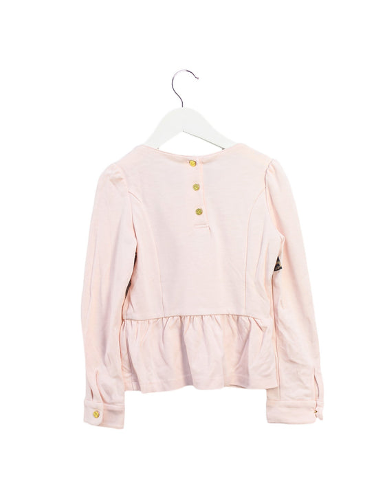 A Pink Long Sleeve Tops from Nicholas & Bears in size 6T for girl. (Back View)