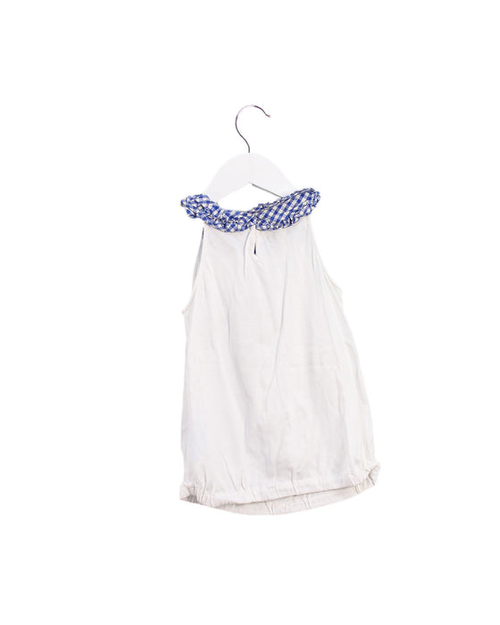 A Ivory Sleeveless Tops from Nicholas & Bears in size 6T for girl. (Back View)