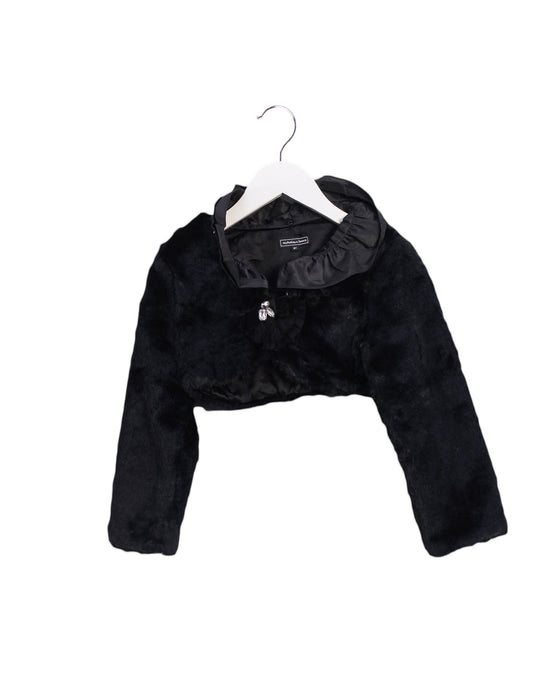 A Black Cardigans from Nicholas & Bears in size 6T for girl. (Front View)