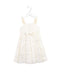 A Ivory Sleeveless Dresses from Nicholas & Bears in size 4T for girl. (Front View)