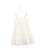 A Ivory Sleeveless Dresses from Nicholas & Bears in size 4T for girl. (Back View)