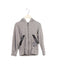 A Grey Zippered Sweatshirts from John Galliano in size 4T for boy. (Front View)