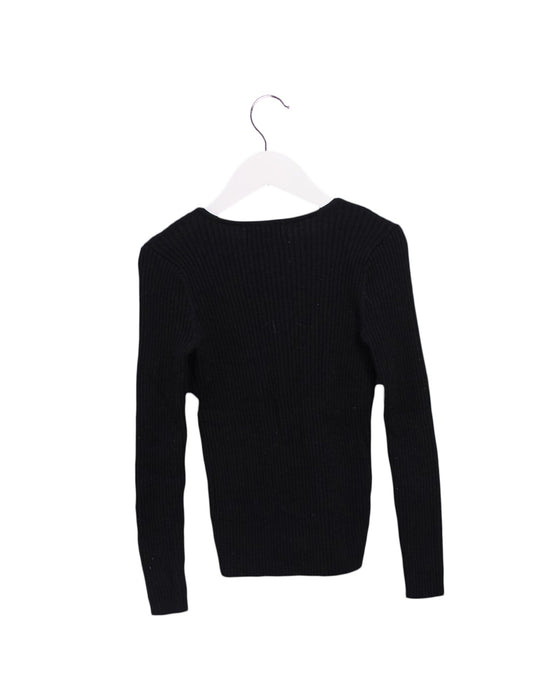 A Black Knit Sweaters from Nicholas & Bears in size 6T for girl. (Back View)