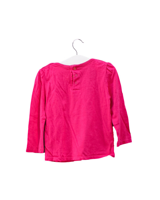 A Pink Long Sleeve Tops from Little Marc Jacobs in size 12-18M for girl. (Back View)
