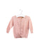 A Pink Cardigans from Niny Mini in size 12-18M for girl. (Front View)