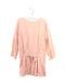 A Pink Long Sleeve Dresses from Chloe in size 4T for girl. (Front View)