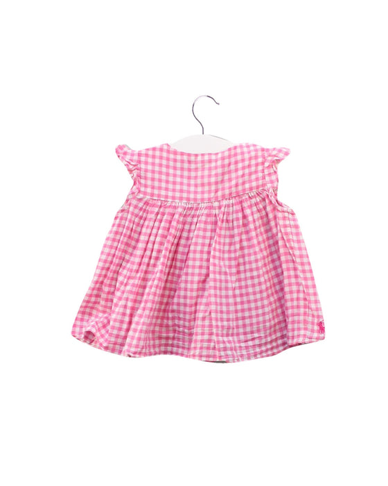A Pink Sleeveless Tops from Ralph Lauren in size 6-12M for girl. (Back View)