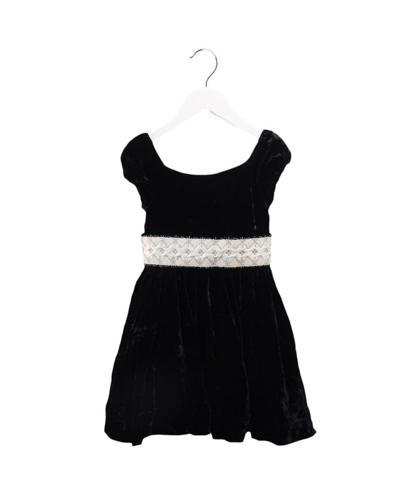 A Black Short Sleeve Dresses from Ralph Lauren in size 2T for girl. (Front View)