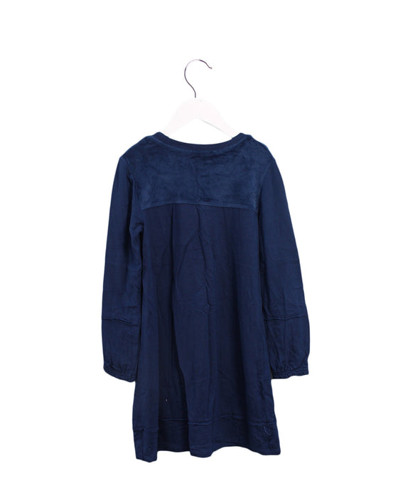 A Navy Long Sleeve Dresses from Splendid in size 7Y for girl. (Back View)