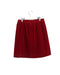 A Red Mid Skirts from Kingkow in size 6T for girl. (Back View)