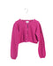 A Purple Cardigans from Armani in size 8Y for girl. (Front View)