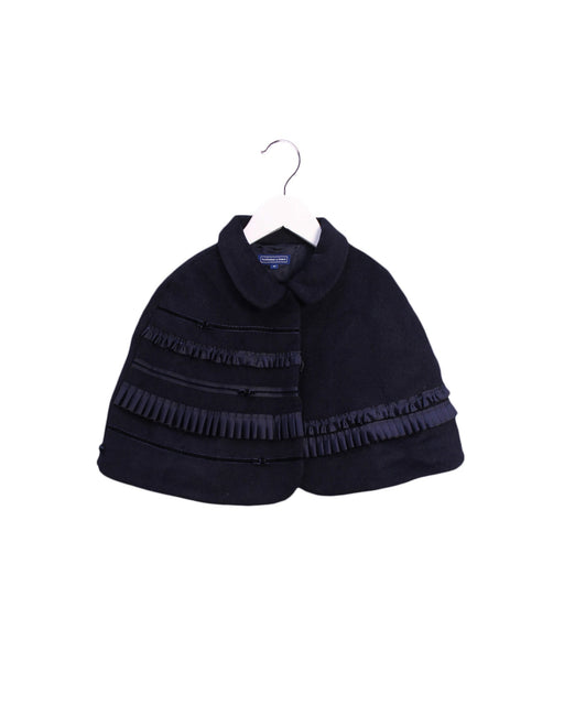 A Navy Capes & Ponchos from Nicholas & Bears in size 4T for girl. (Front View)
