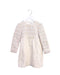 A Ivory Long Sleeve Dresses from Gannino d'Angelo in size 4T for girl. (Front View)