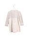 A Ivory Long Sleeve Dresses from Gannino d'Angelo in size 4T for girl. (Back View)