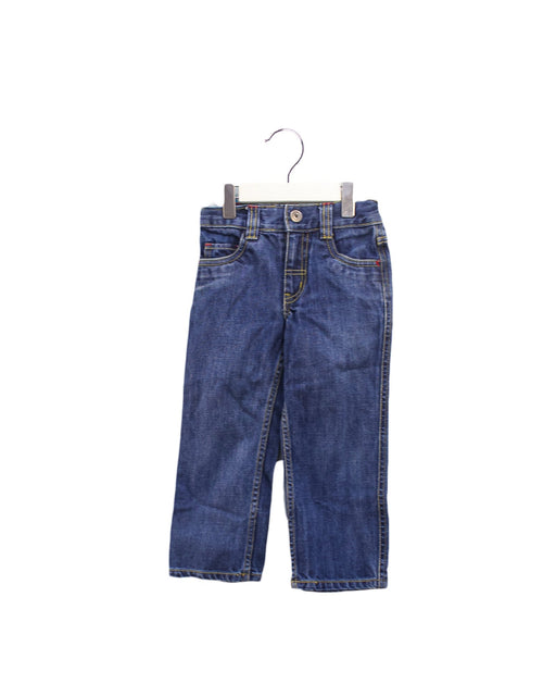 A Blue Jeans from Hanna Andersson in size 18-24M for boy. (Front View)