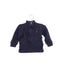 A Navy Zippered Sweatshirts from Ralph Lauren in size 3-6M for boy. (Front View)