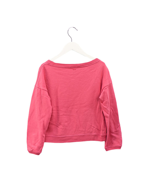 A Pink Crewneck Sweatshirts from Rykiel Enfant in size 10Y for girl. (Back View)