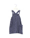 A Navy Overall Dresses from Crewcuts in size 4T for girl. (Front View)
